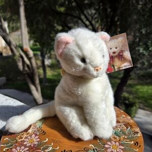 Gund Collector's Classic Cat Named Wiscus Plush Doll Stuffed Animal VTG‎ NWT